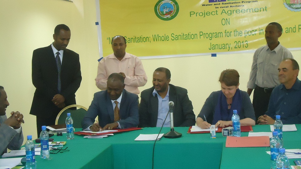 ORDA-EU-German Agro Action /Welthungerhilfe sign an agreement for new project initiative
