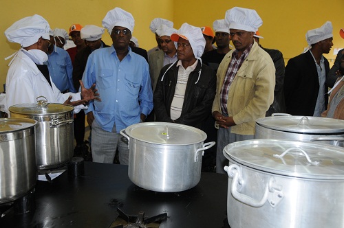 ORDA-EPA Horticultural Processing Plant starts off Test Production