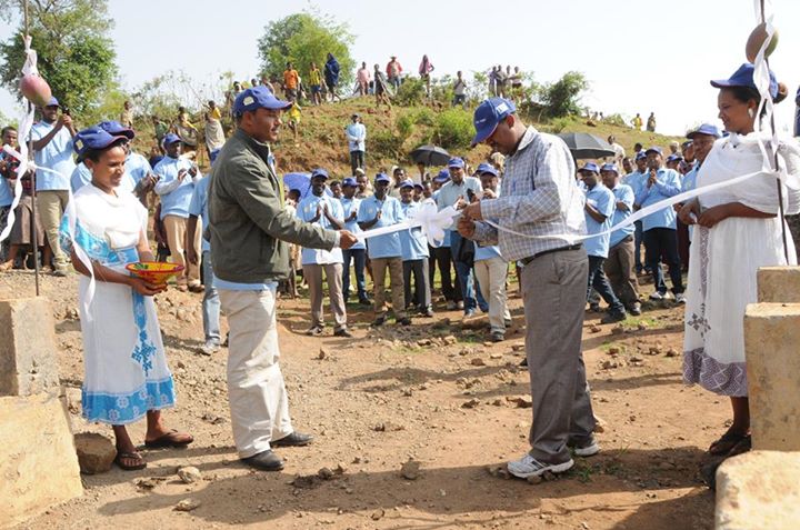 አመልድ ከኢፋድ ባገኘው የገንዘብ ድጋፍ የገነባቸው 16 መስኖዎች ተመረቁ